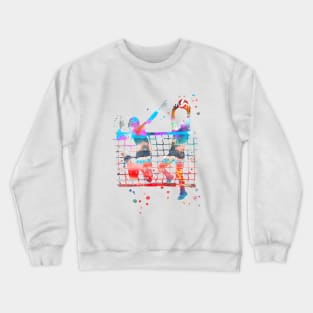 Volleyball girl Crewneck Sweatshirt